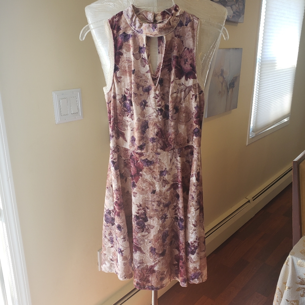 Xhilaration Crushed Velvet Mini